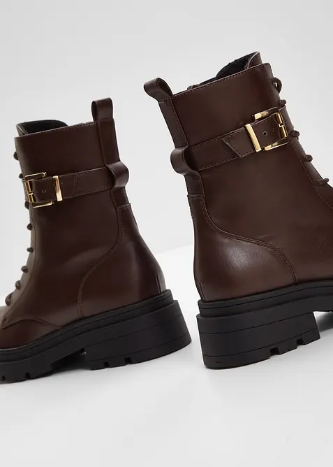 Veterboots met gesp, bonprix