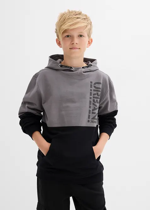 Jongens hoodie van biologisch katoen, bonprix