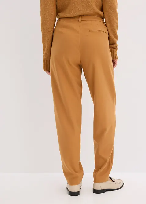 Stoffen broek in barrel fit, bonprix