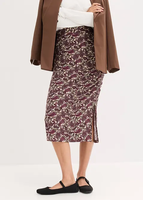 Jersey rok van soepele viscose mix, bonprix