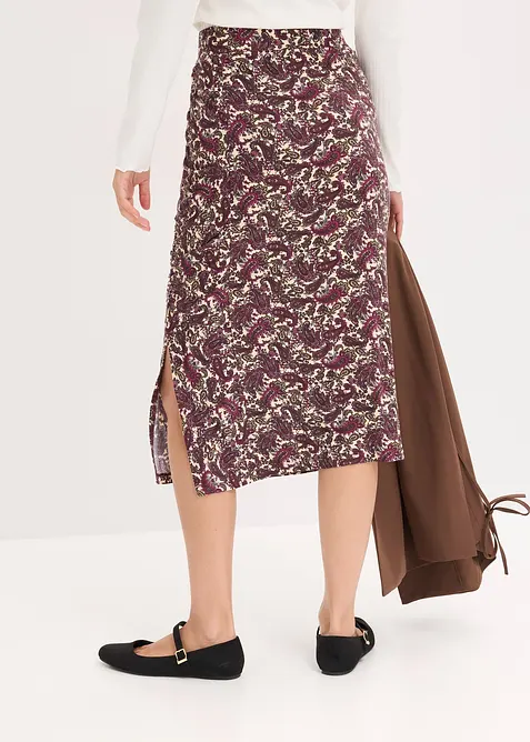 Jersey rok van soepele viscose mix, bonprix