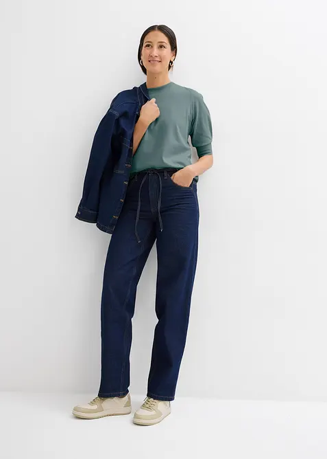 Shirt met pofmouwen, bonprix