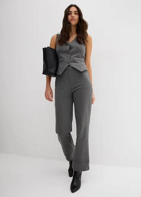 Gilet in een viscosemix, bonprix