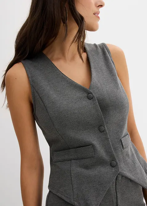 Gilet in een viscosemix, bonprix