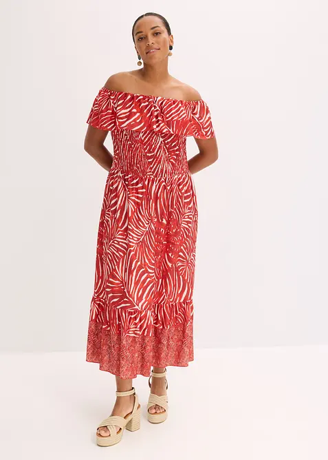 Carmen jurk, bonprix