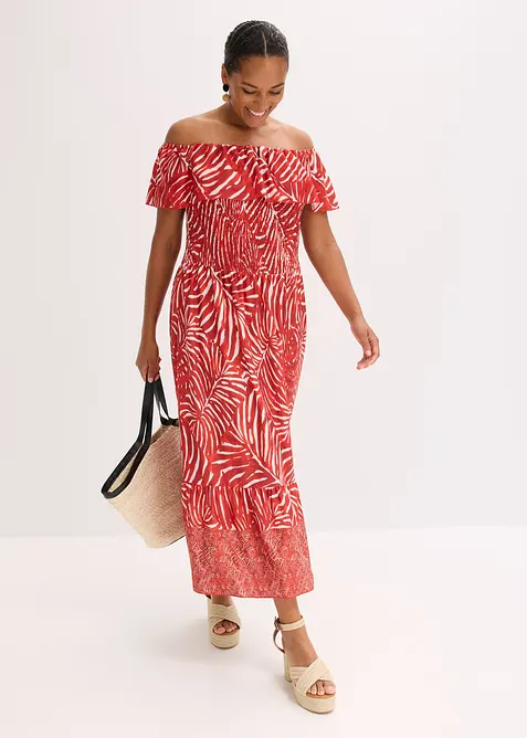 Carmen jurk, bonprix