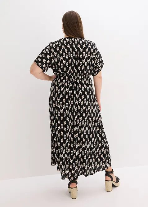 Maxi jurk van soepele viscose, bonprix