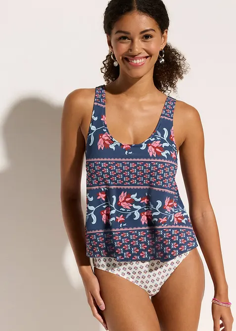 Badpak in tankini look, bonprix
