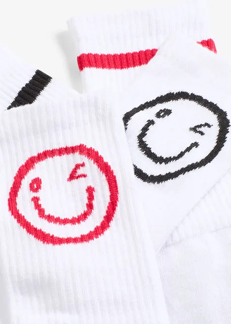 Tennissokken met biologisch katoen (6 paar), bonprix