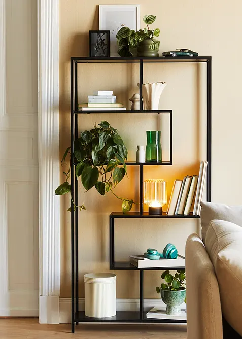 Metalen rek, breed, bonprix