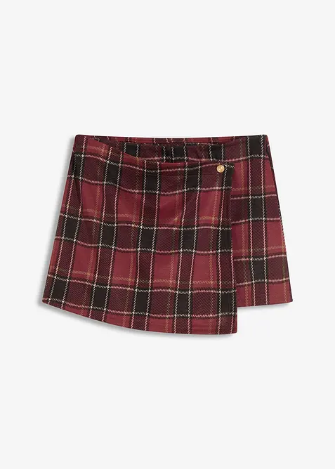 Skort met sierknop, bonprix