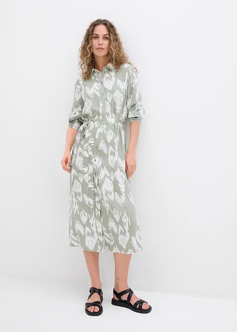 Overhemdjurk van soepele viscose, bonprix