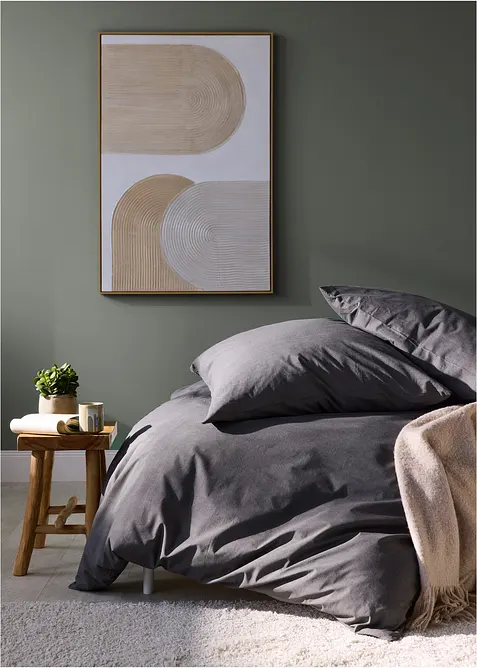 Dekbedovertrek in linnen look, bonprix