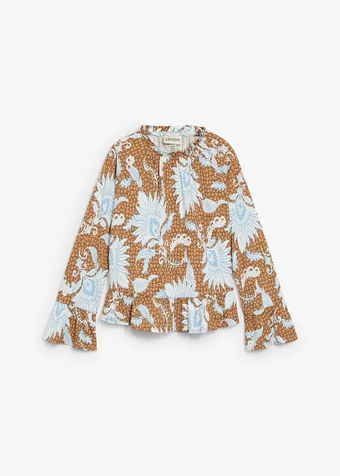 Shirtblouse van een zachte modalmix, bonprix