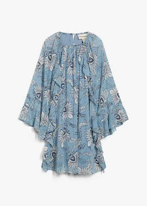 Tuniekjurk van gestructureerde chiffon, bonprix