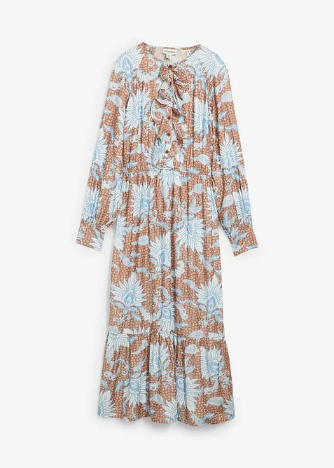 Maxi jurk in een soepele viscosemix, bonprix