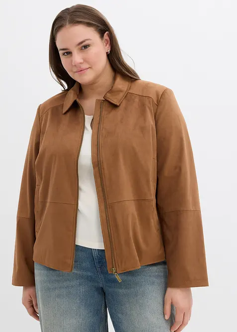 Jas van imitatiesuède, bonprix