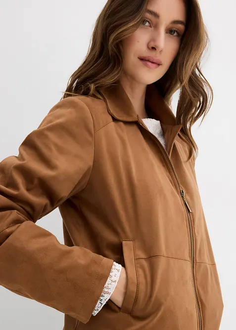 Jas van imitatiesuède, bonprix