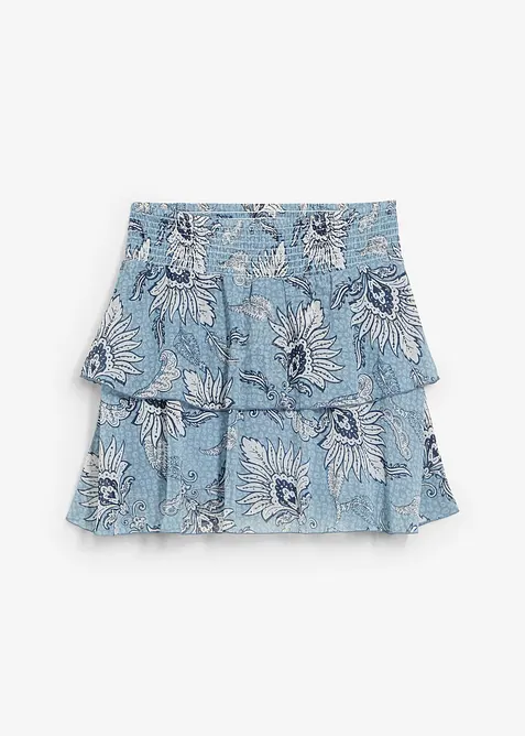 Strokenrok van gestructureerde chiffon, bonprix