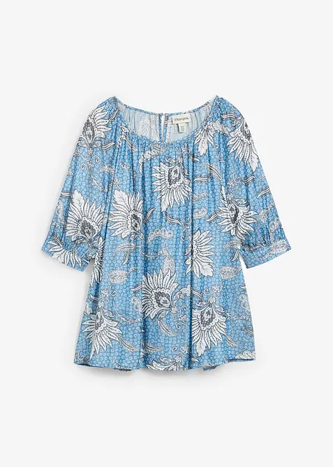 Blouse in een fijne viscosemix, bonprix
