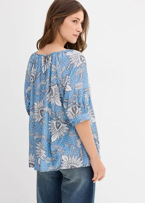 Blouse in een fijne viscosemix, bonprix
