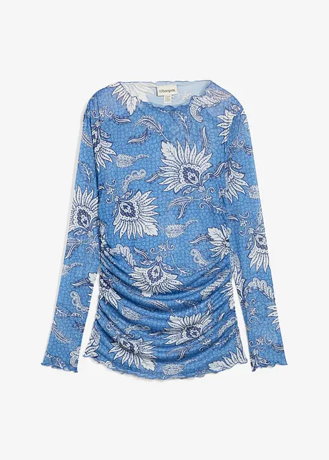 Longsleeve van fijne mesh, bonprix