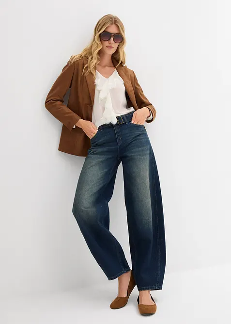 Blazer van imitatiesuède, bonprix