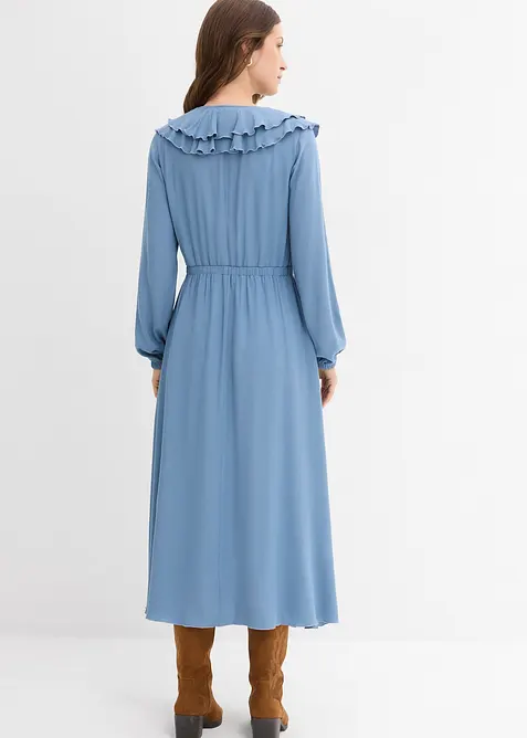 Maxi jurk van soepele viscose, bonprix