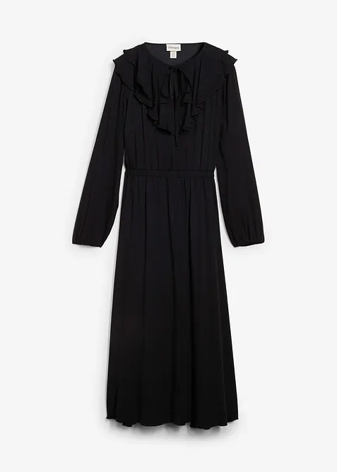 Maxi jurk van soepele viscose, bonprix