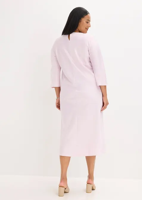 Midi-jurk van glanzend satijn, bonprix