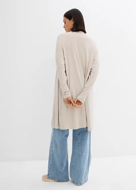 Lang shirtvest van zachte viscose, bonprix