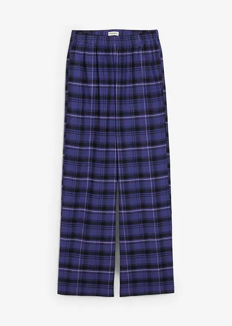 Flanellen broek van puur biologisch katoen, bonprix