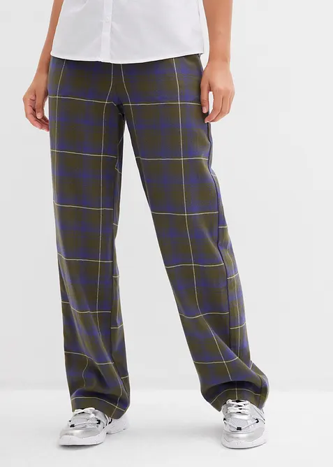 Flanellen broek van puur biologisch katoen, bonprix