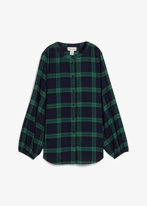 Flanellen blouse van puur katoen, bonprix