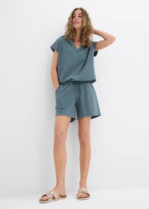 Sweat short van puur katoen, bonprix