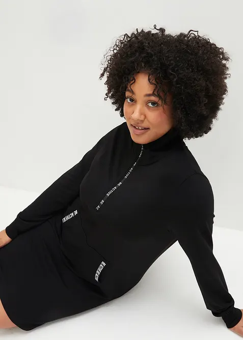 Zachte sweatjurk, bonprix