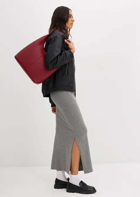 Midirok van soepele viscose, bonprix