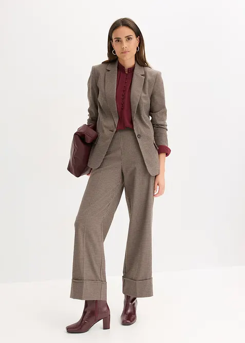 Geruite blazer, bonprix