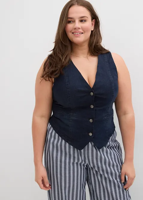 Jeans gilet, bonprix