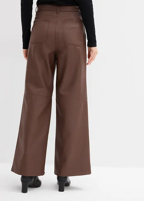 Imitatieleren broek, bonprix