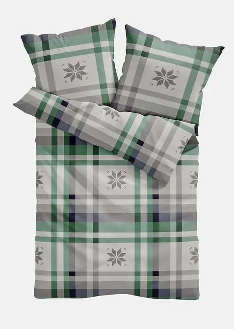 Dekbedovertrek met ruiten, bonprix