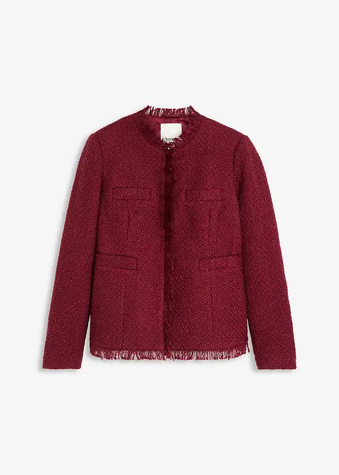 Bouclé jas, bonprix