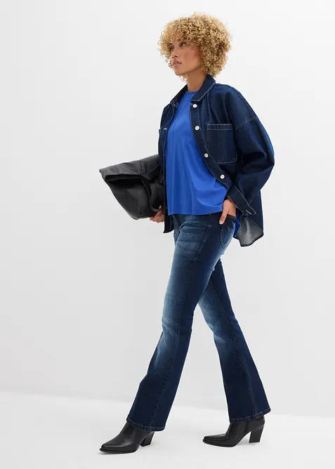 Boxy shirt van biologisch katoen, bonprix