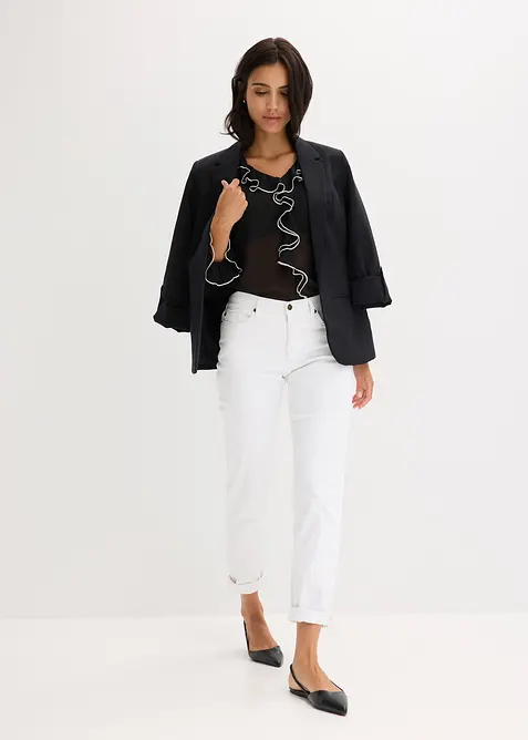 Blouse van chiffon, bonprix