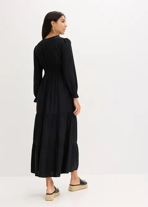 Maxi jurk van viscose, bonprix