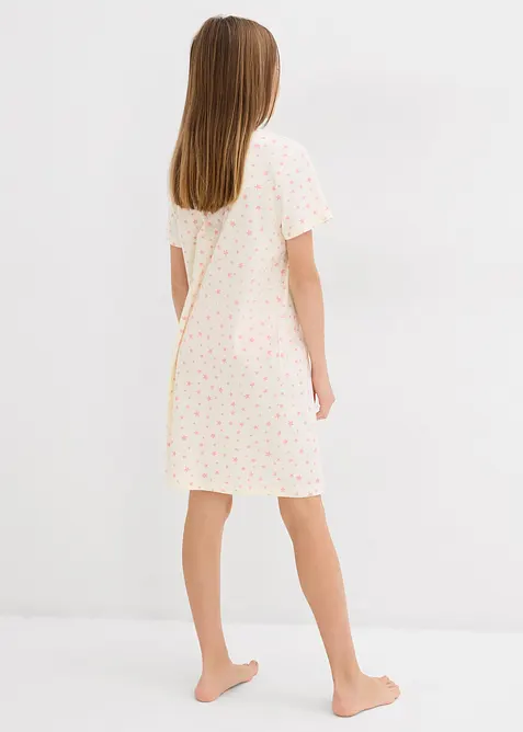 Nachthemd van puur biologisch katoen (set van 3), bonprix