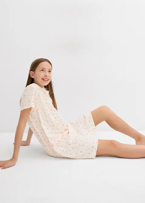 Nachthemd van puur biologisch katoen (set van 3), bonprix