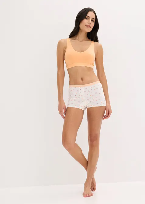 Comfortable dames boxer van zacht katoen (set van 4), bonprix