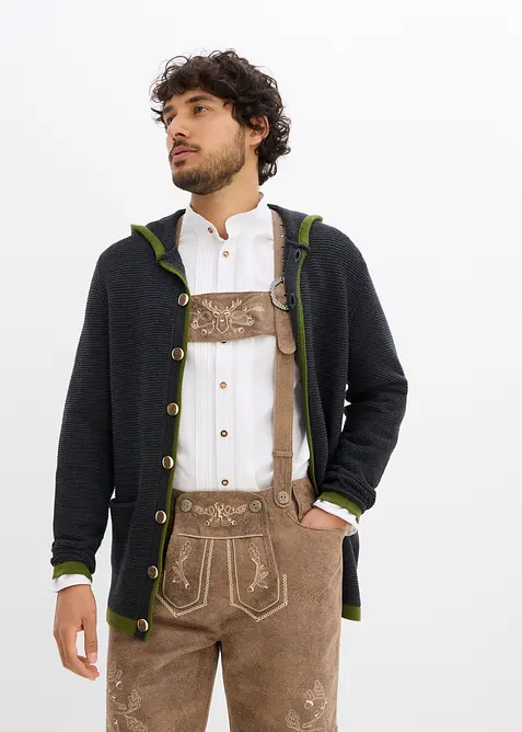Tiroler vest met capuchon, bonprix