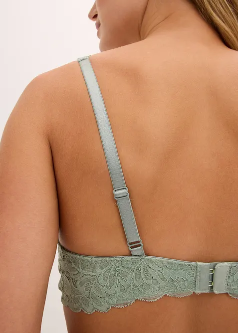 Voorgevormde bh met gebloemd kant, bonprix